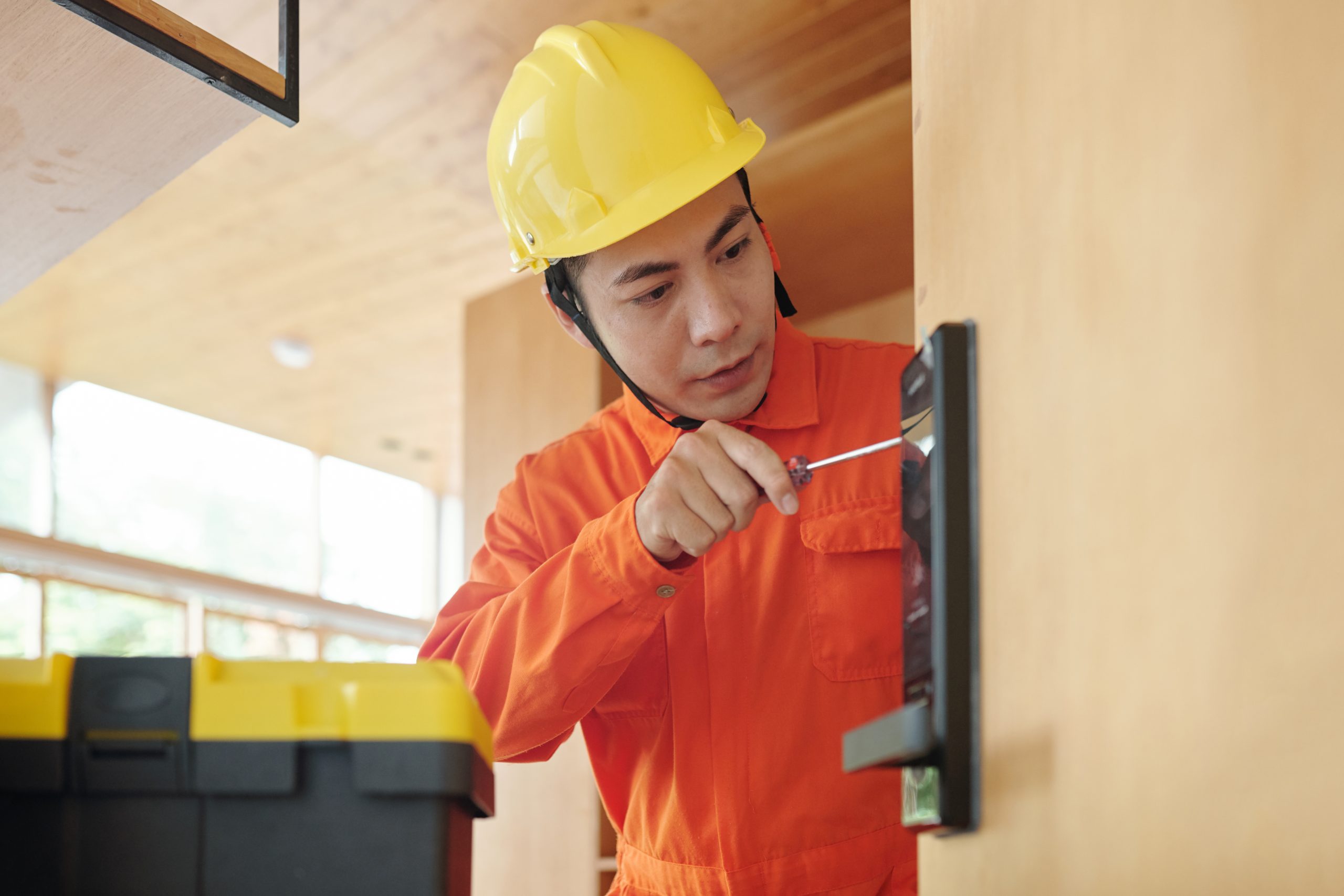 Smart doorbell installation-electrical work